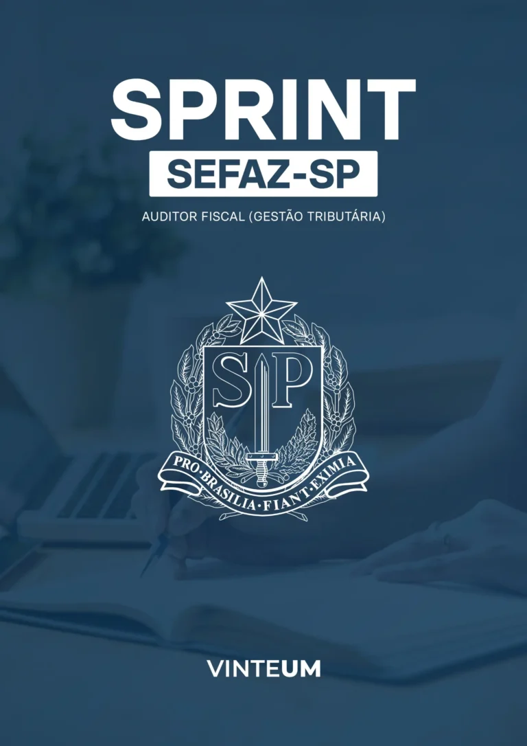 Sprint SEFAZ-SP (Auditor Fiscal - Gestão Tributária)